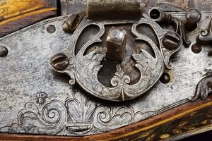 Importante moschetto a ruota di propriet nobile  - Asta La Collezione di Armi Antiche di un Gentiluomo Californiano - Associazione Nazionale - Case d'Asta italiane