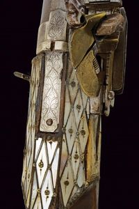 Importante tufenk del tipo Boyliya alla micheletta  - Asta La Collezione di Armi Antiche di un Gentiluomo Californiano - Associazione Nazionale - Case d'Asta italiane