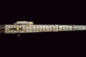 Importante tufenk del tipo Boyliya alla micheletta  - Asta La Collezione di Armi Antiche di un Gentiluomo Californiano - Associazione Nazionale - Case d'Asta italiane