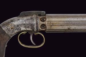 Pepperbox revolver a luminello di Allen & Thurber  - Asta La Collezione di Armi Antiche di un Gentiluomo Californiano - Associazione Nazionale - Case d'Asta italiane