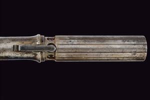 Pepperbox revolver a luminello di Allen & Thurber  - Asta La Collezione di Armi Antiche di un Gentiluomo Californiano - Associazione Nazionale - Case d'Asta italiane