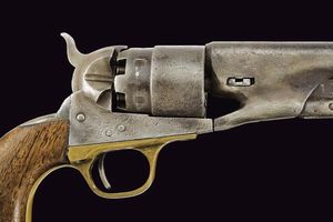 Revolver tipo Colt Mod. 1860  - Asta La Collezione di Armi Antiche di un Gentiluomo Californiano - Associazione Nazionale - Case d'Asta italiane