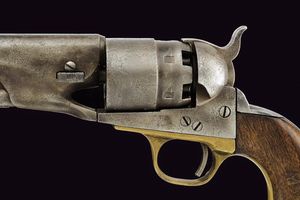 Revolver tipo Colt Mod. 1860  - Asta La Collezione di Armi Antiche di un Gentiluomo Californiano - Associazione Nazionale - Case d'Asta italiane