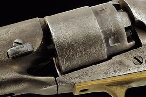 Revolver tipo Colt Mod. 1860  - Asta La Collezione di Armi Antiche di un Gentiluomo Californiano - Associazione Nazionale - Case d'Asta italiane