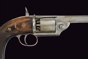 Raro revolver Devisme a luminello  - Asta La Collezione di Armi Antiche di un Gentiluomo Californiano - Associazione Nazionale - Case d'Asta italiane