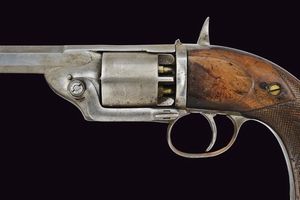 Raro revolver Devisme a luminello  - Asta La Collezione di Armi Antiche di un Gentiluomo Californiano - Associazione Nazionale - Case d'Asta italiane