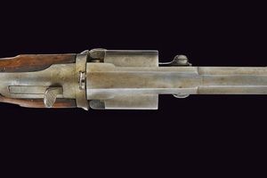 Raro revolver Devisme a luminello  - Asta La Collezione di Armi Antiche di un Gentiluomo Californiano - Associazione Nazionale - Case d'Asta italiane