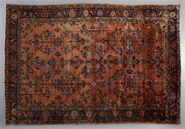 LILIAN : Tappeto con ordito in cotone, trama e vello in lana. Persia, inizio XX secolo  - Asta Asta 502 | ARTE ANTICA E DEL XIX SECOLO Online - Associazione Nazionale - Case d'Asta italiane