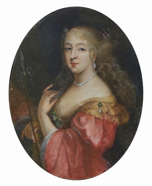 ARTISTA DEL XVIII SECOLO : Ritratto di nobildonna  - Asta Asta 502 | ARTE ANTICA E DEL XIX SECOLO Online - Associazione Nazionale - Case d'Asta italiane