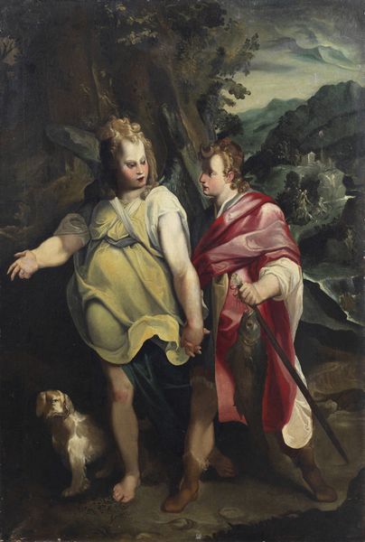 MOTTA RAFFAELLINO (1550 - 1578) : Da. Tobiolo e l'angelo  - Asta Asta 502 | ARTE ANTICA E DEL XIX SECOLO Online - Associazione Nazionale - Case d'Asta italiane