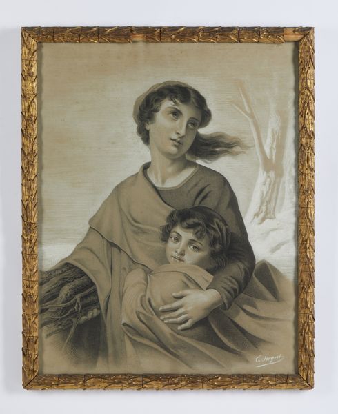 ARTISTA ITALIANO DEL XIX SECOLO : Portatrice di legna con bimbo  - Asta Asta 502 | ARTE ANTICA E DEL XIX SECOLO Online - Associazione Nazionale - Case d'Asta italiane