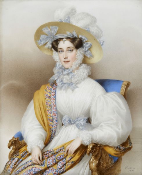 ENDER JOAHNN NEPOMUK (1793 - 1854) : Da un modello di. Ritratto di Maria Anna Carolina Pia di Savoia, Principessa di Sardegna e imperatrice consorte d'Austria  - Asta Asta 502 | ARTE ANTICA E DEL XIX SECOLO Online - Associazione Nazionale - Case d'Asta italiane