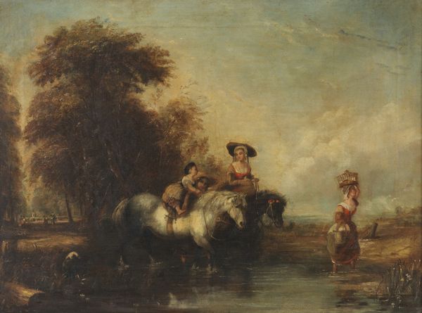 WALL CALLCOTT AUGUSTUS (1779 - 1844) : Da. Il ritorno dal mercato  - Asta Asta 502 | ARTE ANTICA E DEL XIX SECOLO Online - Associazione Nazionale - Case d'Asta italiane