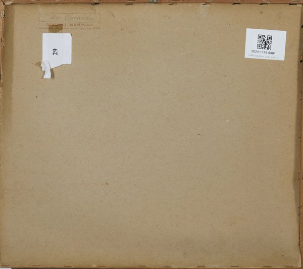 DOMENICI CARLO (1898 - 1981) : Paesaggio con contadino e bue  - Asta Asta 502 | ARTE ANTICA E DEL XIX SECOLO Online - Associazione Nazionale - Case d'Asta italiane