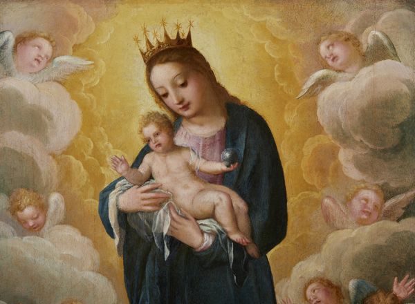 ROTTENHAMMER HANS (1564 - 1625) : Madonna con Bambino e angeli  - Asta Asta 502 | ARTE ANTICA E DEL XIX SECOLO Online - Associazione Nazionale - Case d'Asta italiane