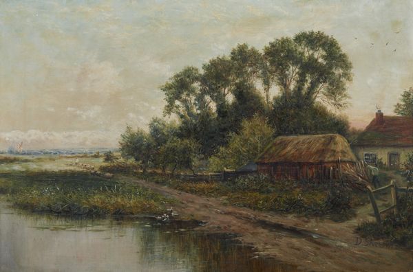 SHERRIN DANIEL (1868 - 1940) : Paesaggio nel Surrey  - Asta Asta 502 | ARTE ANTICA E DEL XIX SECOLO Online - Associazione Nazionale - Case d'Asta italiane