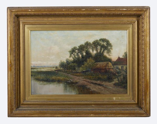 SHERRIN DANIEL (1868 - 1940) : Paesaggio nel Surrey  - Asta Asta 502 | ARTE ANTICA E DEL XIX SECOLO Online - Associazione Nazionale - Case d'Asta italiane