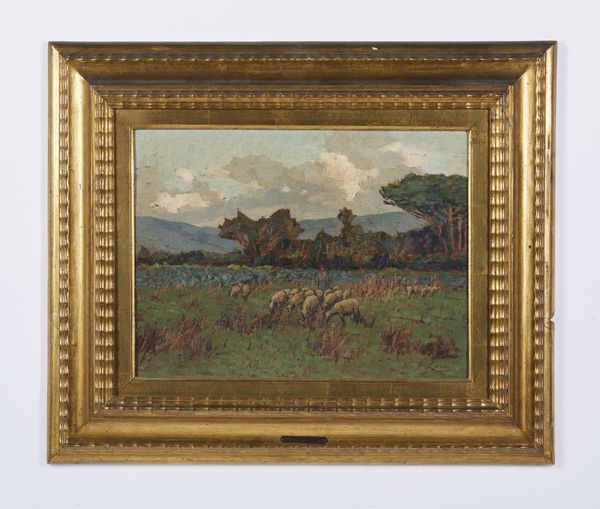 LOMI GIOVANNI (1889 - 1969) : Grigio invernale  - Asta Asta 502 | ARTE ANTICA E DEL XIX SECOLO Online - Associazione Nazionale - Case d'Asta italiane