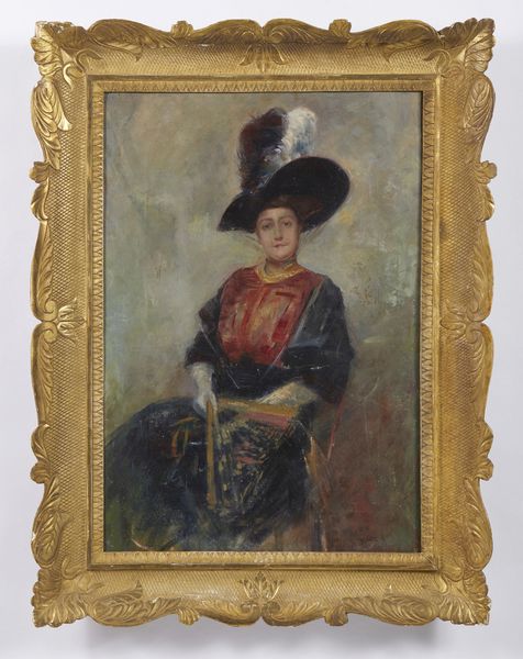 SCOPPETTA PIETRO (1863 - 1920) : Attribuito a. Ritratto di gentildonna  - Asta Asta 502 | ARTE ANTICA E DEL XIX SECOLO Online - Associazione Nazionale - Case d'Asta italiane