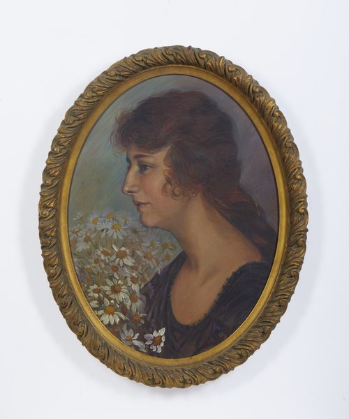 PETER-REININGHAUS (XIX-XX SECOLO) MARIA : Coppia di ritratti femminili di profilo  - Asta Asta 502 | ARTE ANTICA E DEL XIX SECOLO Online - Associazione Nazionale - Case d'Asta italiane