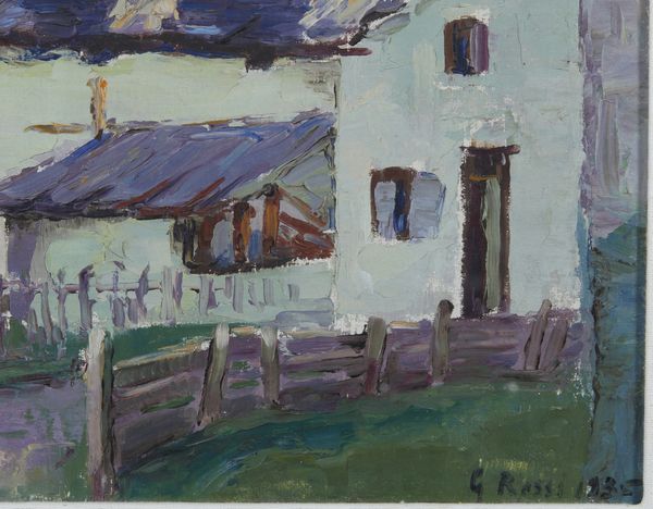 ARTISTA ITALIANO DEL XX SECOLO : Casolare in montagna  - Asta Asta 502 | ARTE ANTICA E DEL XIX SECOLO Online - Associazione Nazionale - Case d'Asta italiane