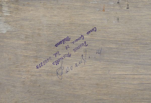 LESSI TITO (1858 - 1917) : Attribuito a. Lo studio del pittore  - Asta Asta 502 | ARTE ANTICA E DEL XIX SECOLO Online - Associazione Nazionale - Case d'Asta italiane