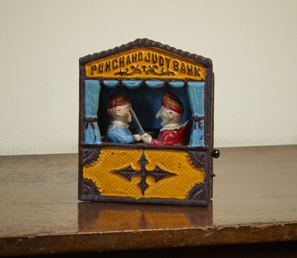 MANIFATTURA DEL XX SECOLO : 'Punch and Judy Bank'  - Asta Asta 502 | ARTE ANTICA E DEL XIX SECOLO Online - Associazione Nazionale - Case d'Asta italiane