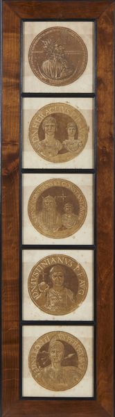 GOLTZIUS HUBERT (1526 - 1583) : Da. 18 pannelli raffiguranti profili di re e imperatori  - Asta Asta 502 | ARTE ANTICA E DEL XIX SECOLO Online - Associazione Nazionale - Case d'Asta italiane