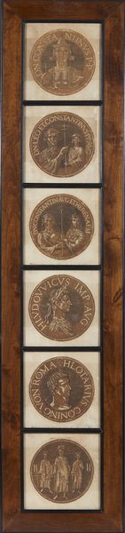 GOLTZIUS HUBERT (1526 - 1583) : Da. 18 pannelli raffiguranti profili di re e imperatori  - Asta Asta 502 | ARTE ANTICA E DEL XIX SECOLO Online - Associazione Nazionale - Case d'Asta italiane