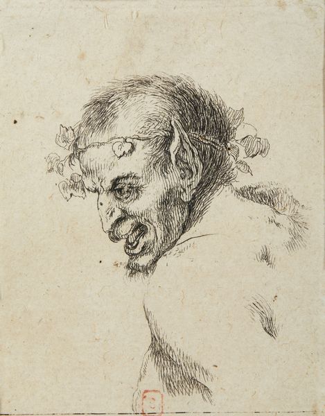 DELLA BELLA STEFANO (1610 - 1664) : Testa di satiro  - Asta Asta 502 | ARTE ANTICA E DEL XIX SECOLO Online - Associazione Nazionale - Case d'Asta italiane