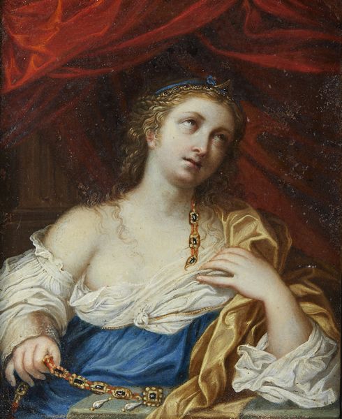 ARTISTA DEL XVII SECOLO : La conversione di Maria Maddalena?  - Asta Asta 502 | ARTE ANTICA E DEL XIX SECOLO Online - Associazione Nazionale - Case d'Asta italiane