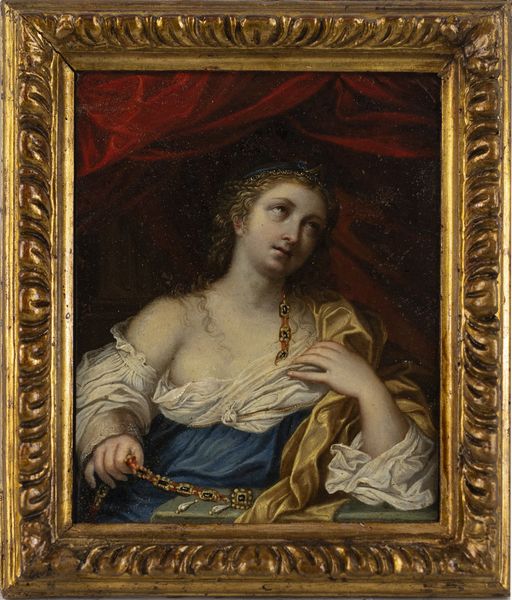 ARTISTA DEL XVII SECOLO : La conversione di Maria Maddalena?  - Asta Asta 502 | ARTE ANTICA E DEL XIX SECOLO Online - Associazione Nazionale - Case d'Asta italiane