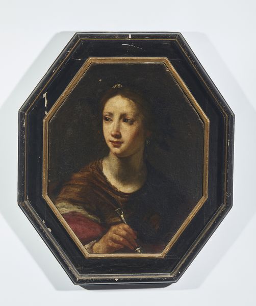ARTISTA TOSCANO DEL XVII SECOLO : Ritratto di donna con pennino  - Asta Asta 502 | ARTE ANTICA E DEL XIX SECOLO Online - Associazione Nazionale - Case d'Asta italiane