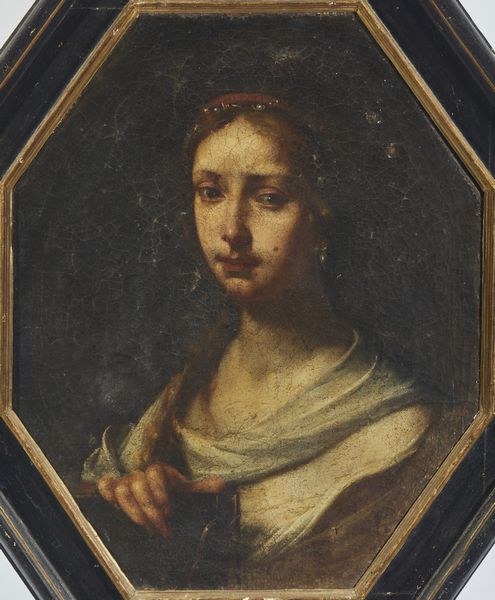 ARTISTA TOSCANO DEL XVII SECOLO : Ritratto di donna con libro  - Asta Asta 502 | ARTE ANTICA E DEL XIX SECOLO Online - Associazione Nazionale - Case d'Asta italiane