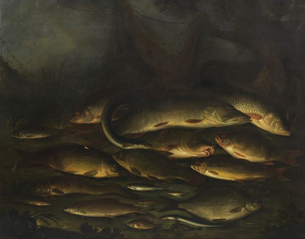 ARTISTA DEL XVII SECOLO : Trionfo di pesci  - Asta Asta 502 | ARTE ANTICA E DEL XIX SECOLO Online - Associazione Nazionale - Case d'Asta italiane