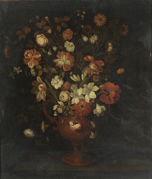 ARTISTA DEL XVIII SECOLO : Natura morta con vaso di fiori  - Asta Asta 502 | ARTE ANTICA E DEL XIX SECOLO Online - Associazione Nazionale - Case d'Asta italiane