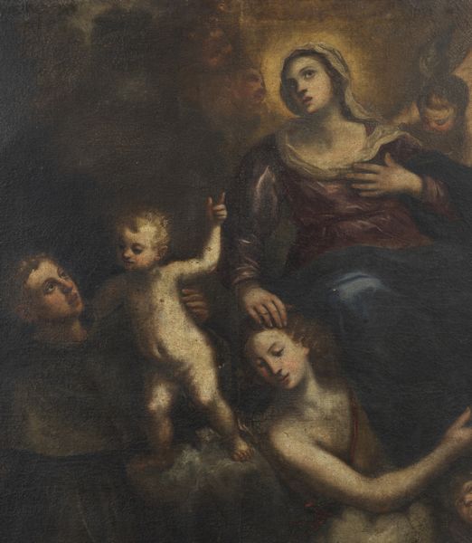 ARTISTA LOMBARDO DEL XVII-XVIII SECOLO : Madonna con Bambino e Sant'Antonio di Padova  - Asta Asta 502 | ARTE ANTICA E DEL XIX SECOLO Online - Associazione Nazionale - Case d'Asta italiane