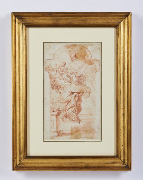 MAGNASCO ALESSANDRO (1667 - 1749) : San Filippo Neri e la visione della Vergine  - Asta Asta 502 | ARTE ANTICA E DEL XIX SECOLO Online - Associazione Nazionale - Case d'Asta italiane