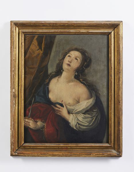 ARTISTA LOMBARDO DEL XVIII SECOLO : Il suicidio di Lucrezia  - Asta Asta 502 | ARTE ANTICA E DEL XIX SECOLO Online - Associazione Nazionale - Case d'Asta italiane