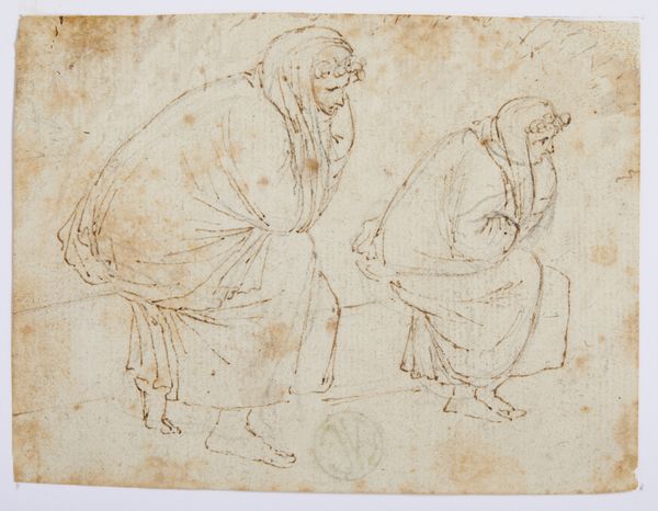 ARTISTA DEL XVIII SECOLO : Studio per figure  - Asta Asta 502 | ARTE ANTICA E DEL XIX SECOLO Online - Associazione Nazionale - Case d'Asta italiane