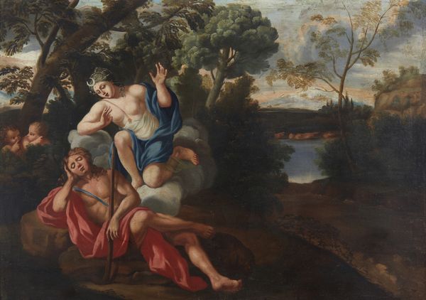 ARTISTA DEL XVIII SECOLO : Diana ed Endimione  - Asta Asta 502 | ARTE ANTICA E DEL XIX SECOLO Online - Associazione Nazionale - Case d'Asta italiane