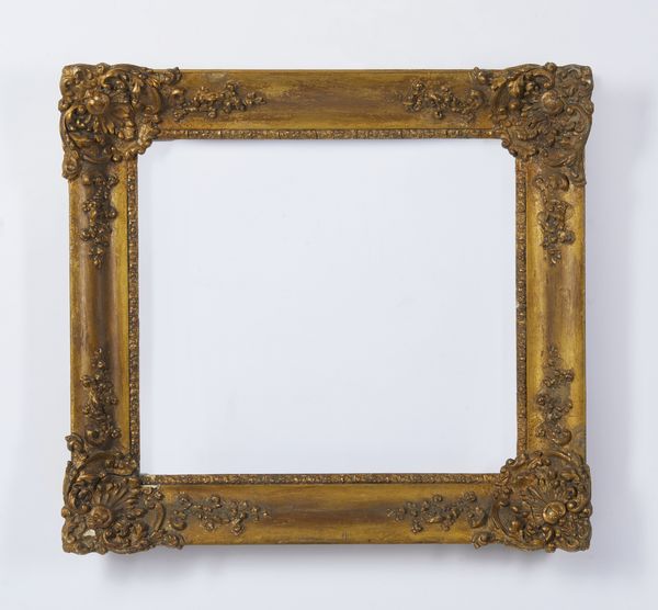 MANIFATTURA FRANCESE DELLA MET DEL XIX SECOLO : Cornice in legno e pastiglia dorata  - Asta Asta 502 | ARTE ANTICA E DEL XIX SECOLO Online - Associazione Nazionale - Case d'Asta italiane