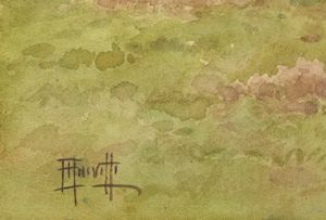 ANIVITTI FILIPPO (1876 - 1955) : Gregge nella Campagna romana  - Asta Asta 502 | ARTE ANTICA E DEL XIX SECOLO Online - Associazione Nazionale - Case d'Asta italiane