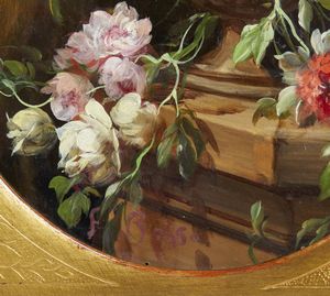 BOSSO FRANCESCO (1864 - 1933) : Natura morta di fiori  - Asta Asta 502 | ARTE ANTICA E DEL XIX SECOLO Online - Associazione Nazionale - Case d'Asta italiane