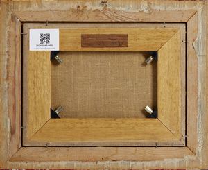 PITTORE CINESE DEL XIX SECOLO : Veduta lacustre con imbarcazione e personaggi  - Asta Asta 502 | ARTE ANTICA E DEL XIX SECOLO Online - Associazione Nazionale - Case d'Asta italiane