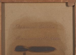DONNINI EMILIO (1809 - 1886) : Attribuito a. Marina dell'Elba  - Asta Asta 502 | ARTE ANTICA E DEL XIX SECOLO Online - Associazione Nazionale - Case d'Asta italiane