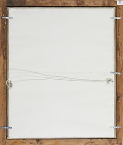 DONNINI EMILIO (1809 - 1886) : Paesaggio naturale con ruscello e viandanti  - Asta Asta 502 | ARTE ANTICA E DEL XIX SECOLO Online - Associazione Nazionale - Case d'Asta italiane