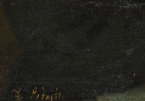 PODESTI FRANCESCO (1800 - 1895) : Ritratto di gentiluomo  - Asta Asta 502 | ARTE ANTICA E DEL XIX SECOLO Online - Associazione Nazionale - Case d'Asta italiane