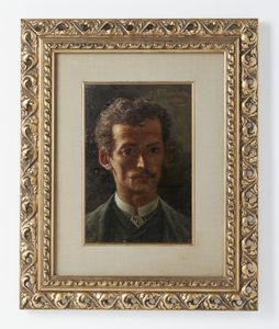 TREMOLADA PIETRO (1855 - 1913) : Ritratto maschile  - Asta Asta 502 | ARTE ANTICA E DEL XIX SECOLO Online - Associazione Nazionale - Case d'Asta italiane