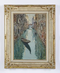 MARINO BEPI (1916 - 1975) : Venezia silente  - Asta Asta 502 | ARTE ANTICA E DEL XIX SECOLO Online - Associazione Nazionale - Case d'Asta italiane